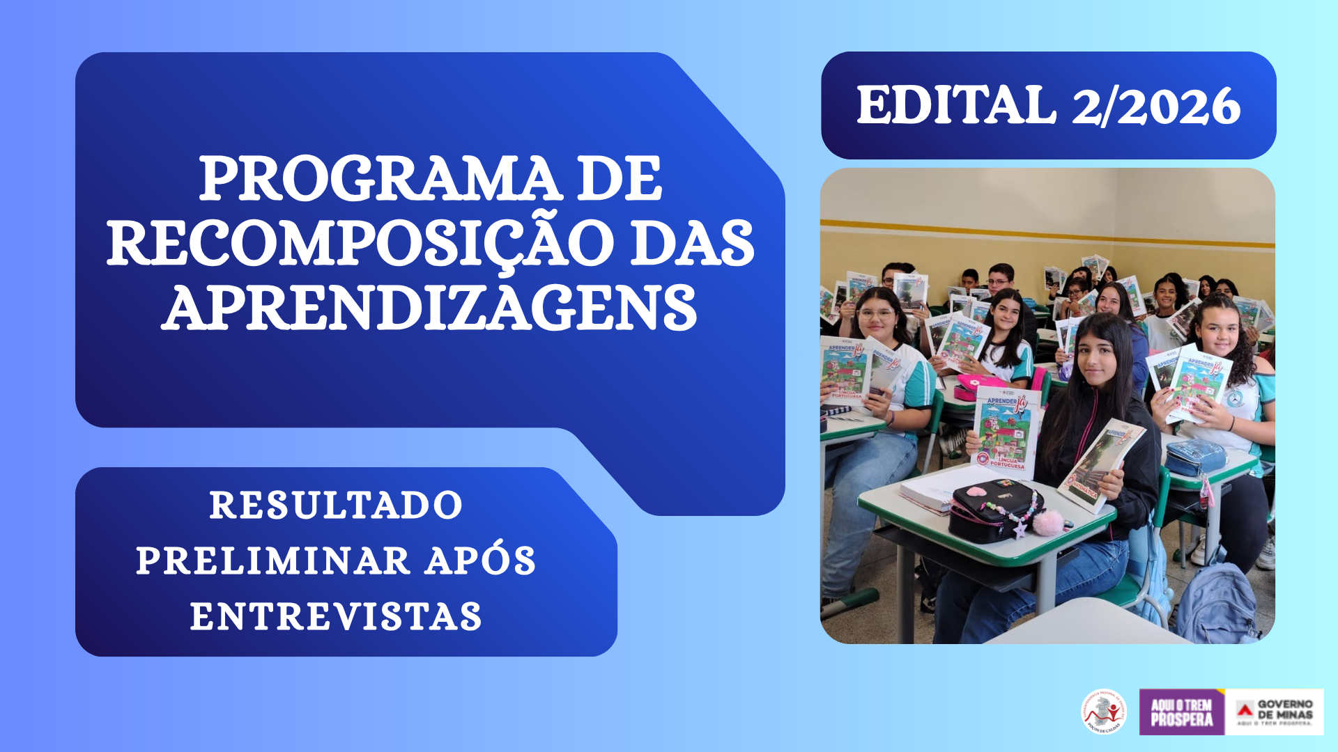 Resultado Final Preliminar após Entrevistas – Edital 02/2026 – Programa de Recomposição das Aprendizagens (PRA)