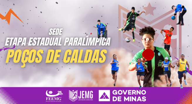 Poços de Caldas será novamente a sede da etapa estadual das modalidades paralímpicas!