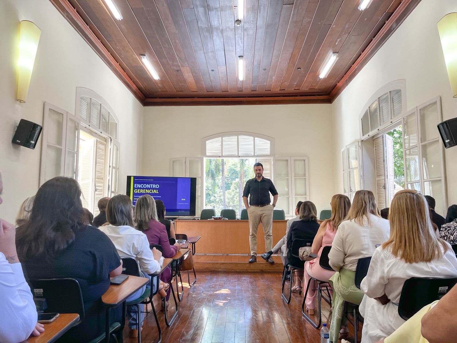 Educação promove encontro gerencial com superintendentes para fortalecer a gestão educacional em todo o estado