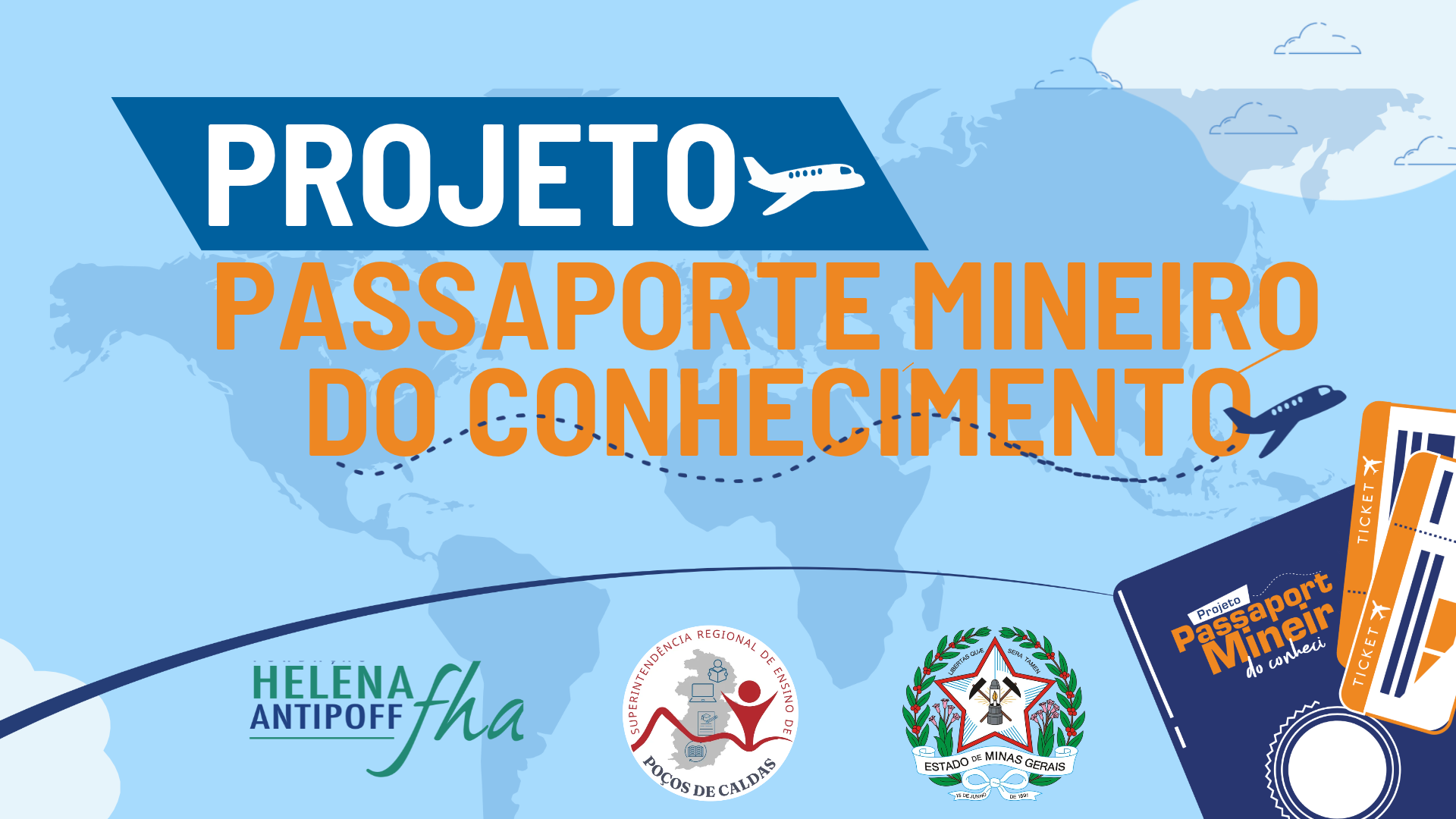 SRE Poços de Caldas tem estudantes pré-selecionados para o Passaporte Mineiro do Conhecimento 2026